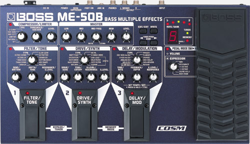 scarp Foreman Feje BOSS - ME-50B | Bass Multiple Effects