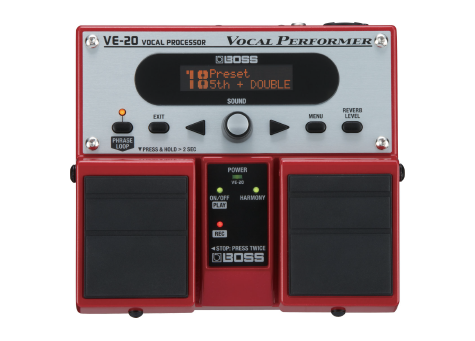 箱　説明書あり　VE-5 ボーカルエフェクター BOSS VE-5-RD Vocal Performer｜ミュージックランドKEY